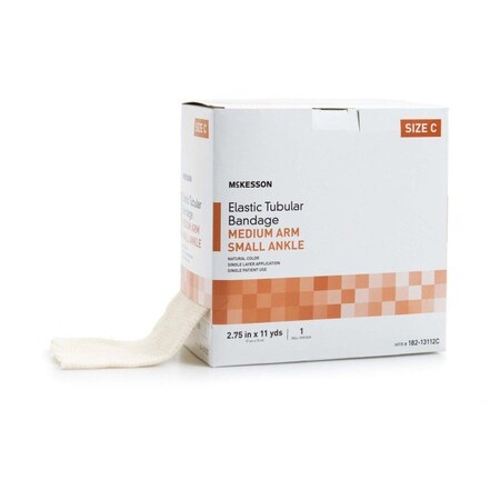 Mckesson McKesson Elastic Tubular Support Bandage, 2-3/4 Inch x 11 Yard, 18PK 182-13112C